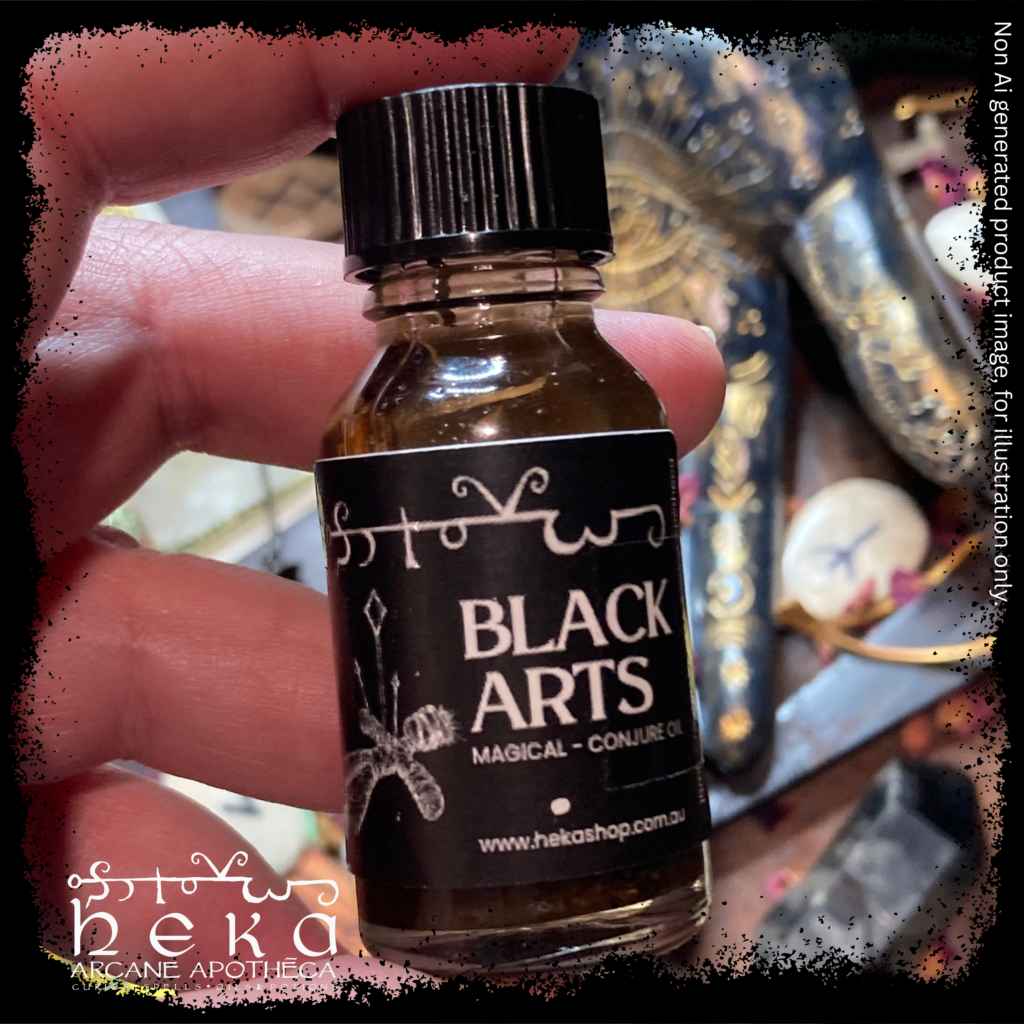 Black Arts Magical Conjure Oil.2