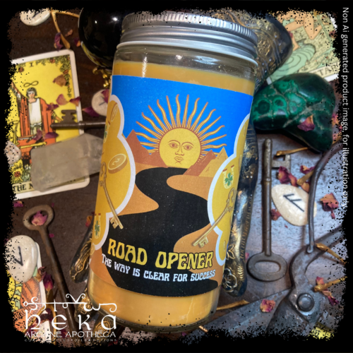 Open Roads, Open Doors, Glass 7 Day Candle