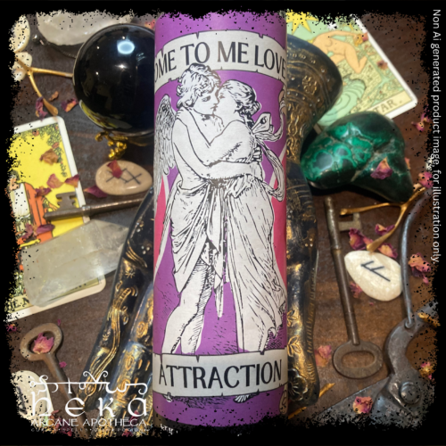 Come to Me Love Attraction Glass 7 Day Candle