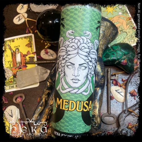 Medusa Glass 7 Day Devotional Candle