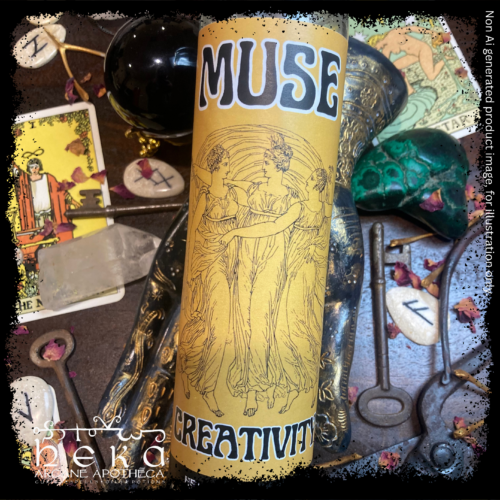 Muse - Creativity Glass 7 Day Candle