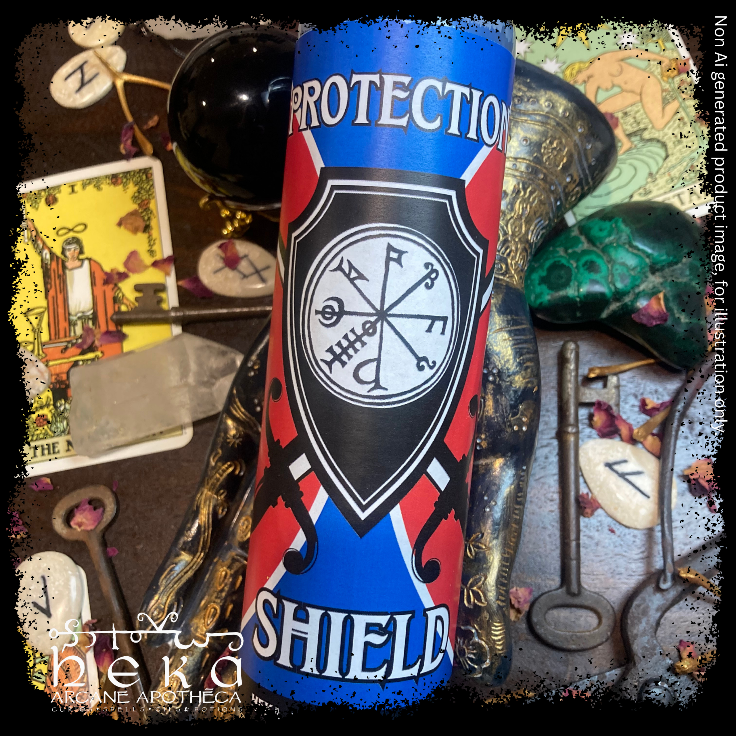 Protection Glass 7 Day Candle